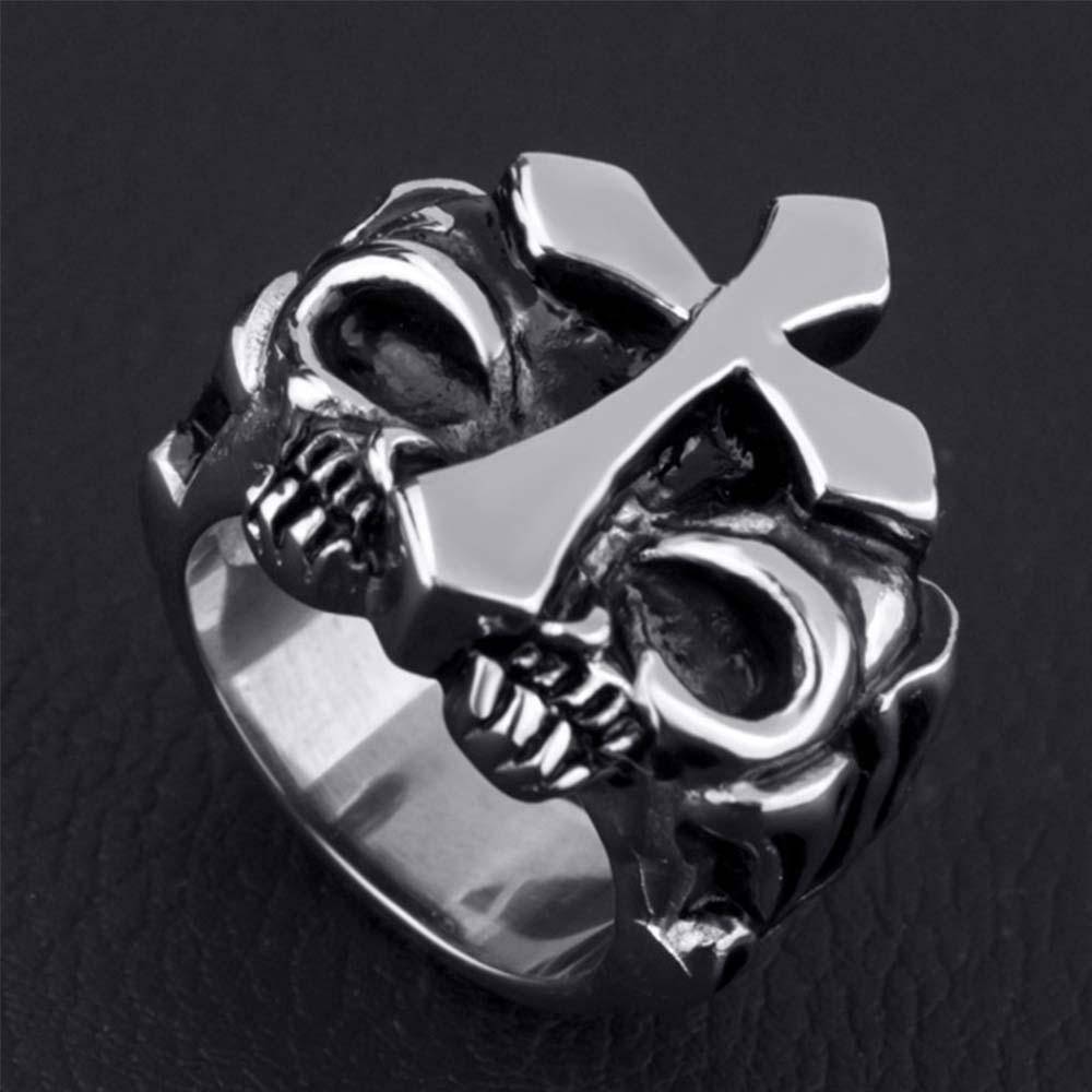 Knights Templar Commandery Ring - Medieval Motif Cross