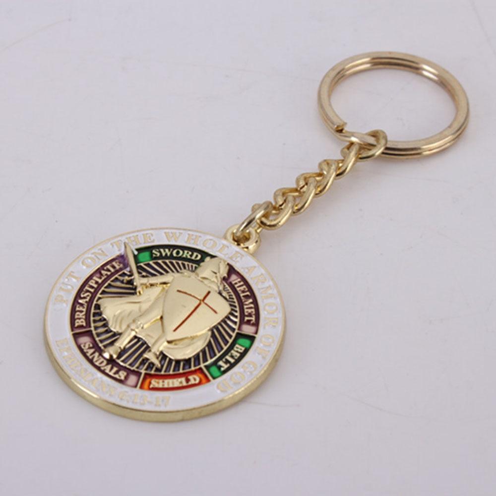 Knights Templar Commandery Keychain - Put On The Whole Armor of God