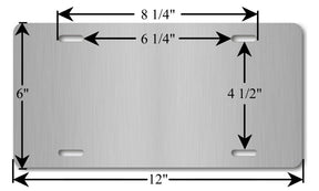 Master Mason Blue Lodge License Plate - American Mason Tag - Bricks Masons