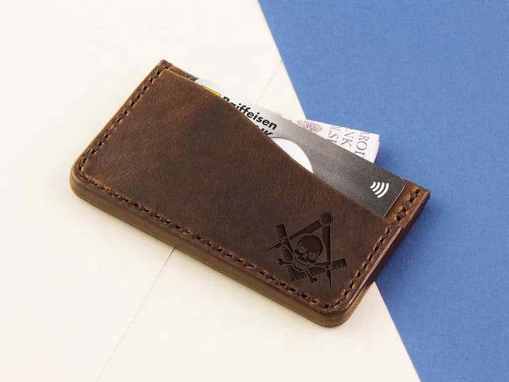 Widows Sons Wallet - Dark Brown - Bricks Masons