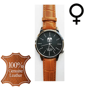 32nd Degree Scottish Rite Wristwatch - Wings Down Various Colors - Bricks Masons