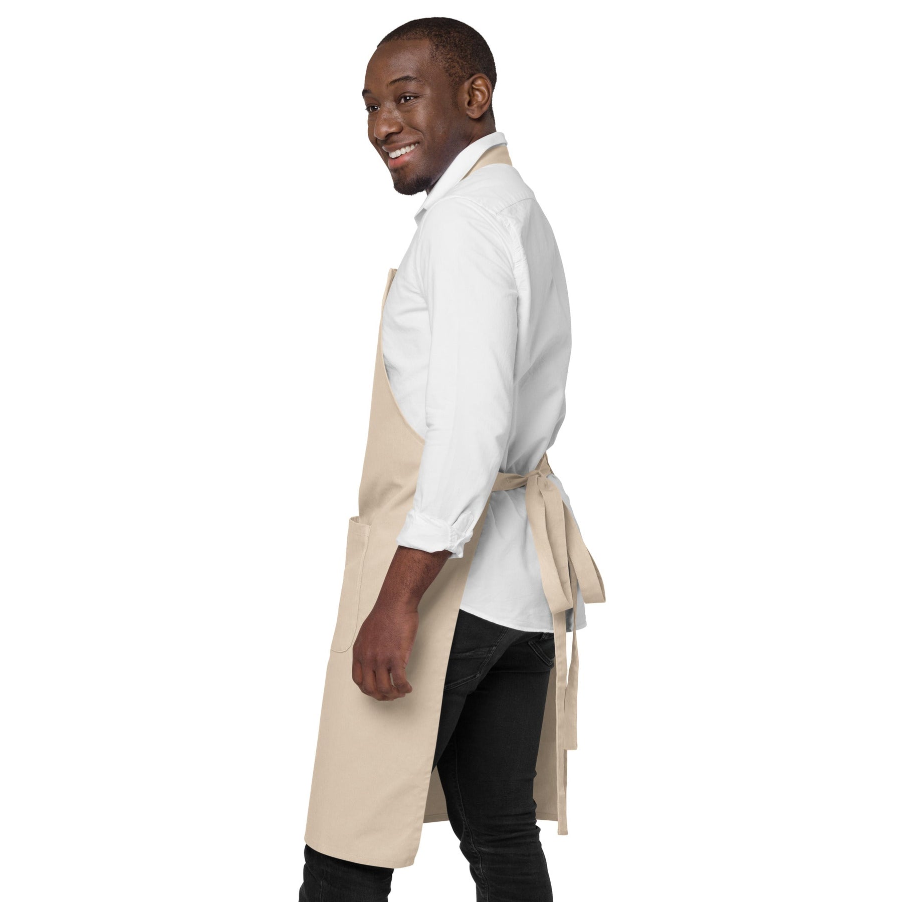 33rd Degree Scottish Rite Kitchen Apron - Wings Up Various Organic Cotton Colors - Bricks Masons
