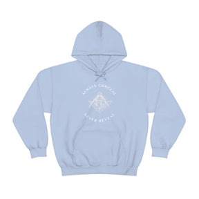 Master Mason Blue Lodge Hoodie - Always Conceal Never Reveal - Bricks Masons