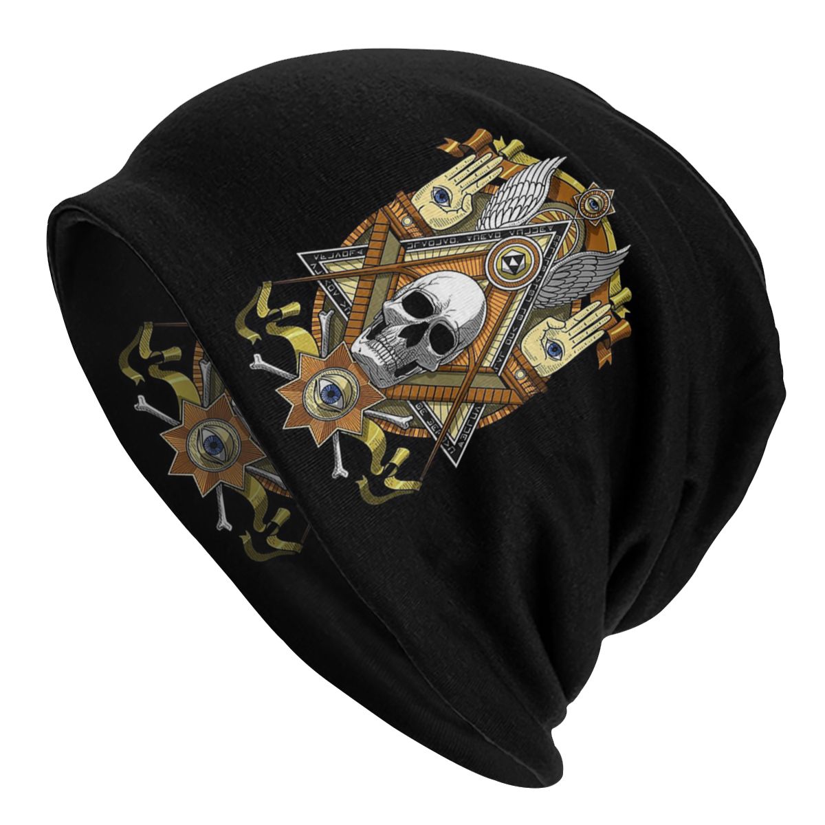 Master Mason Blue Lodge Beanie - Ski Skullies Hat