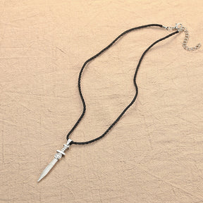 Knights Templar Commandery Necklace - Medieval Sword Symbol - Bricks Masons