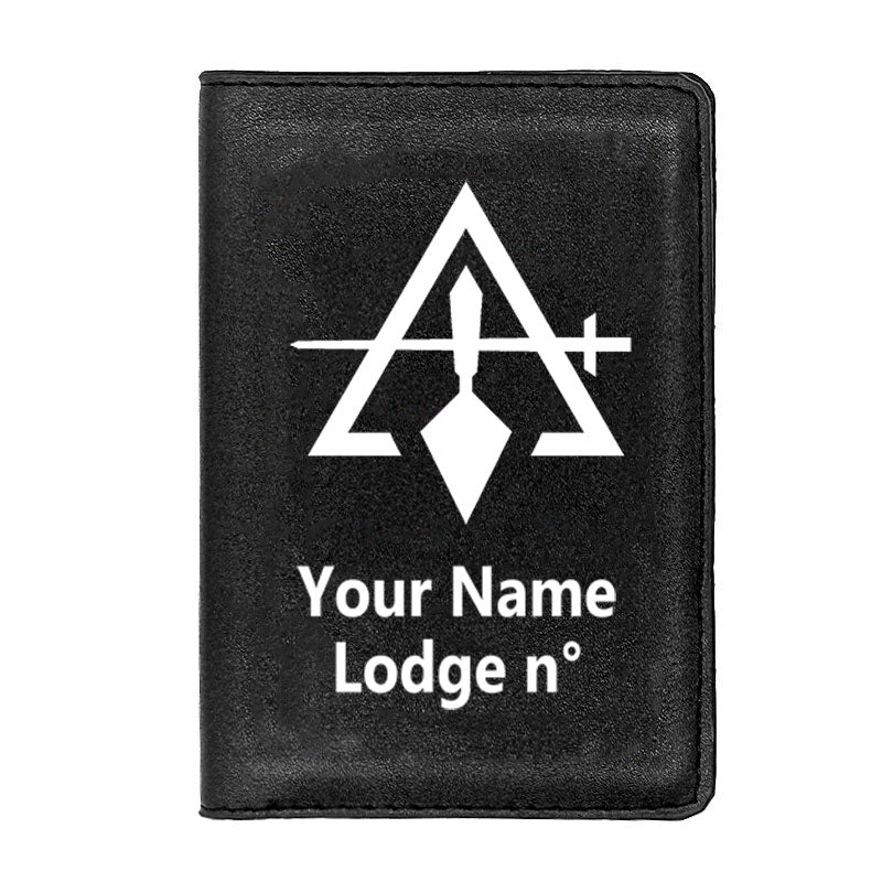 Council Wallet - Black & Brown - Bricks Masons