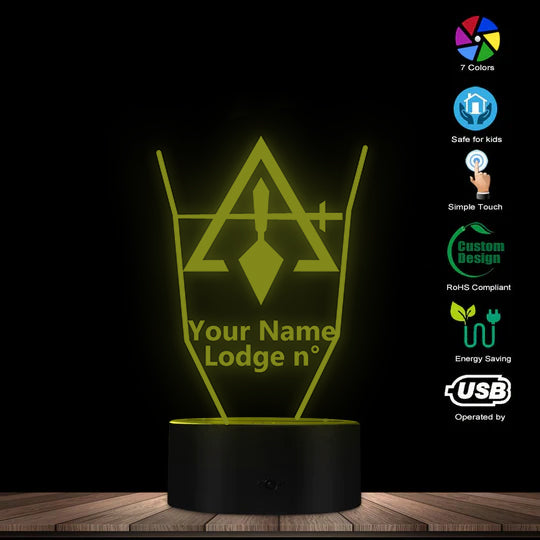 Council LED Sign - Various Colors - Bricks Masons