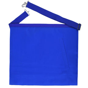 Junior Deacon Blue Lodge Officer Apron - Machine Embroidery - Bricks Masons