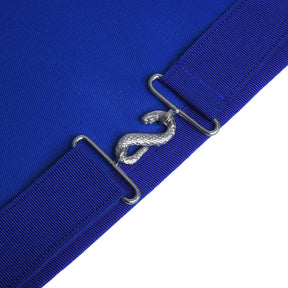 Junior Deacon Blue Lodge Officer Apron - Machine Embroidery - Bricks Masons