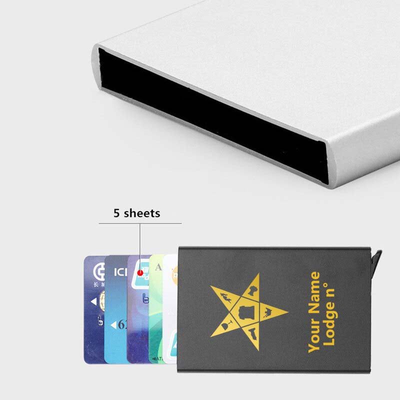 OES Credit Card Holder - Various Colors - Bricks Masons