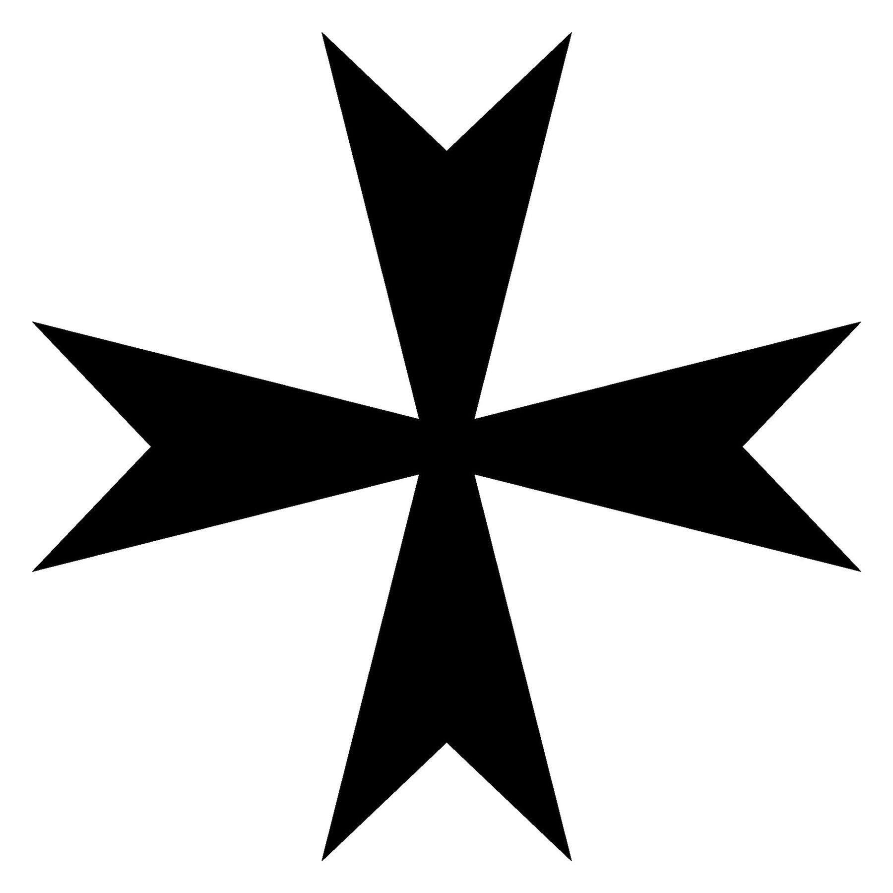 Order Of Malta Commandery Seatbelt Cover - White & Gold - Bricks Masons