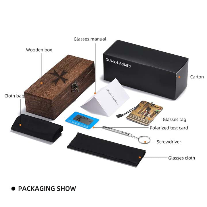 Order Of Malta Commandery Sunglasses - Various UV Lenses Colors - Bricks Masons