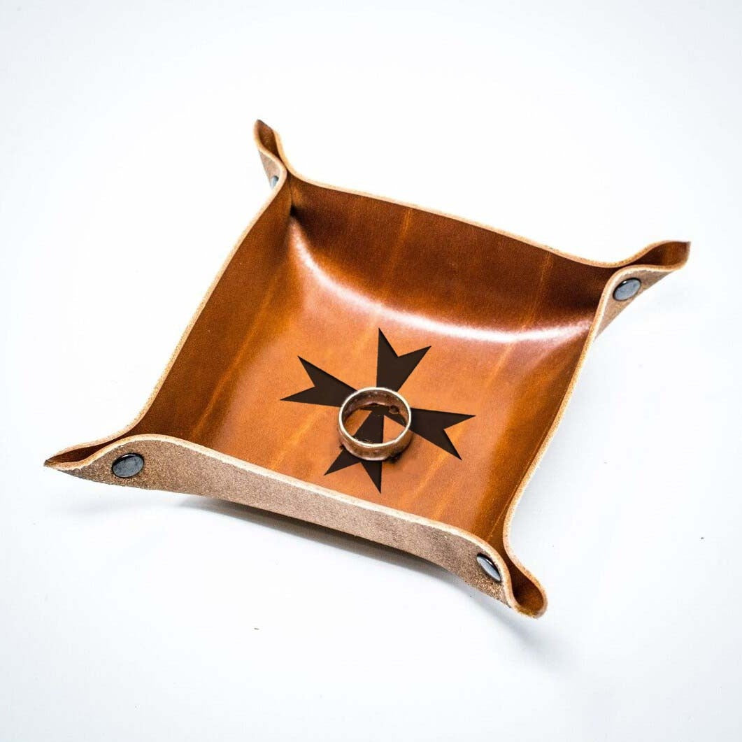 Order Of Malta Commandery Valet Tray - Various Colors - Bricks Masons