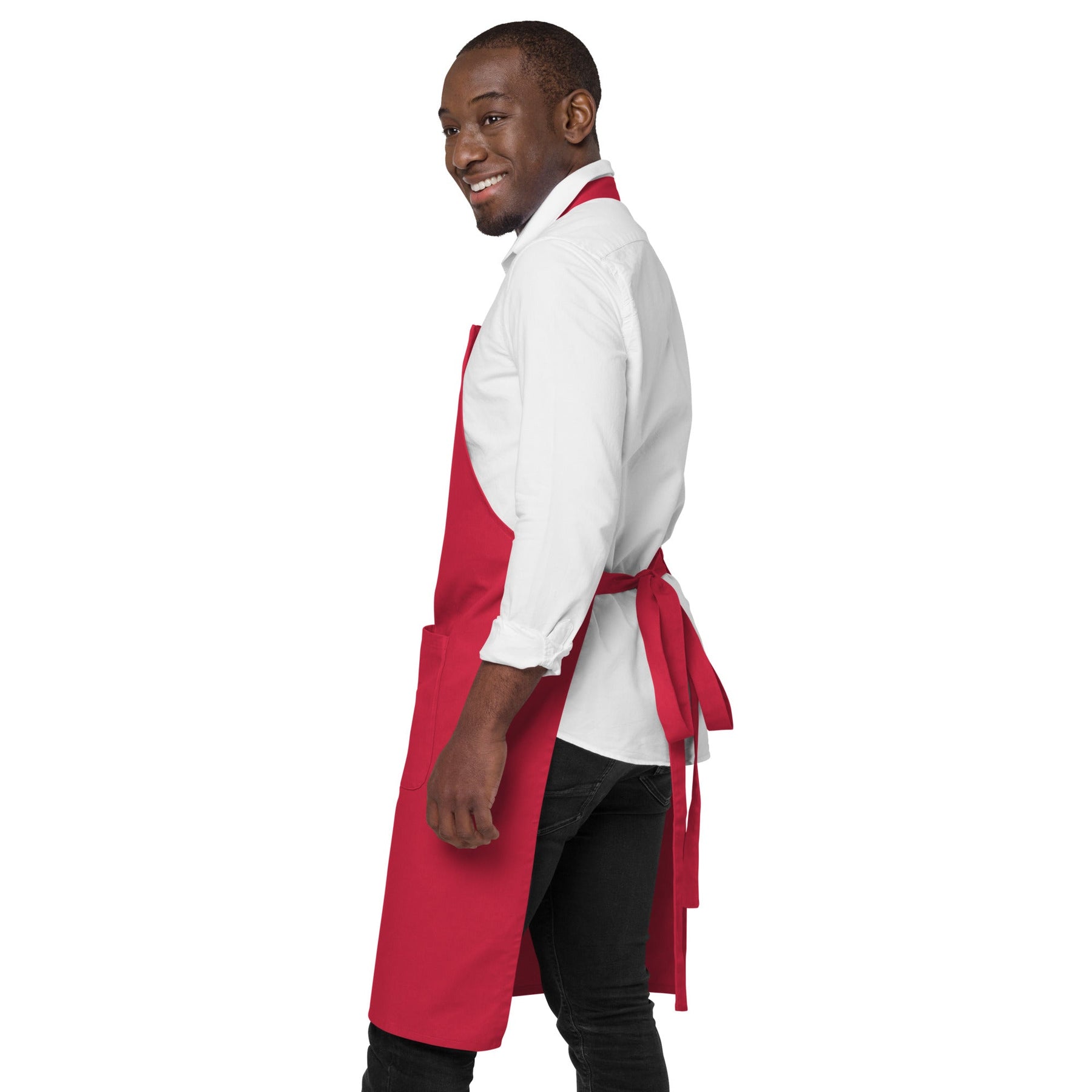 Knights Templar Commandery Kitchen Apron - Various Cotton Colors - Bricks Masons