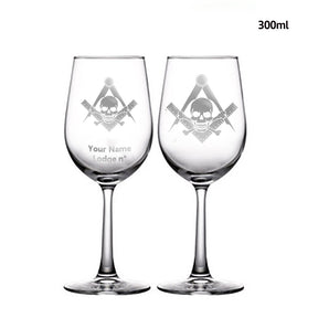 Widows Sons Champagne Flute - 2 Pieces Set - Bricks Masons